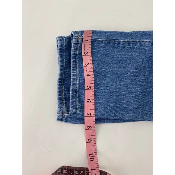 Isabel Maternity Jeans Cropped Straight Blue Denim - Size 0 - Picture 5 of 9